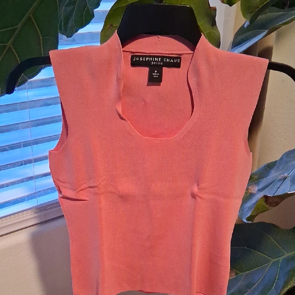 Josephine Chaus Coral Tank Top